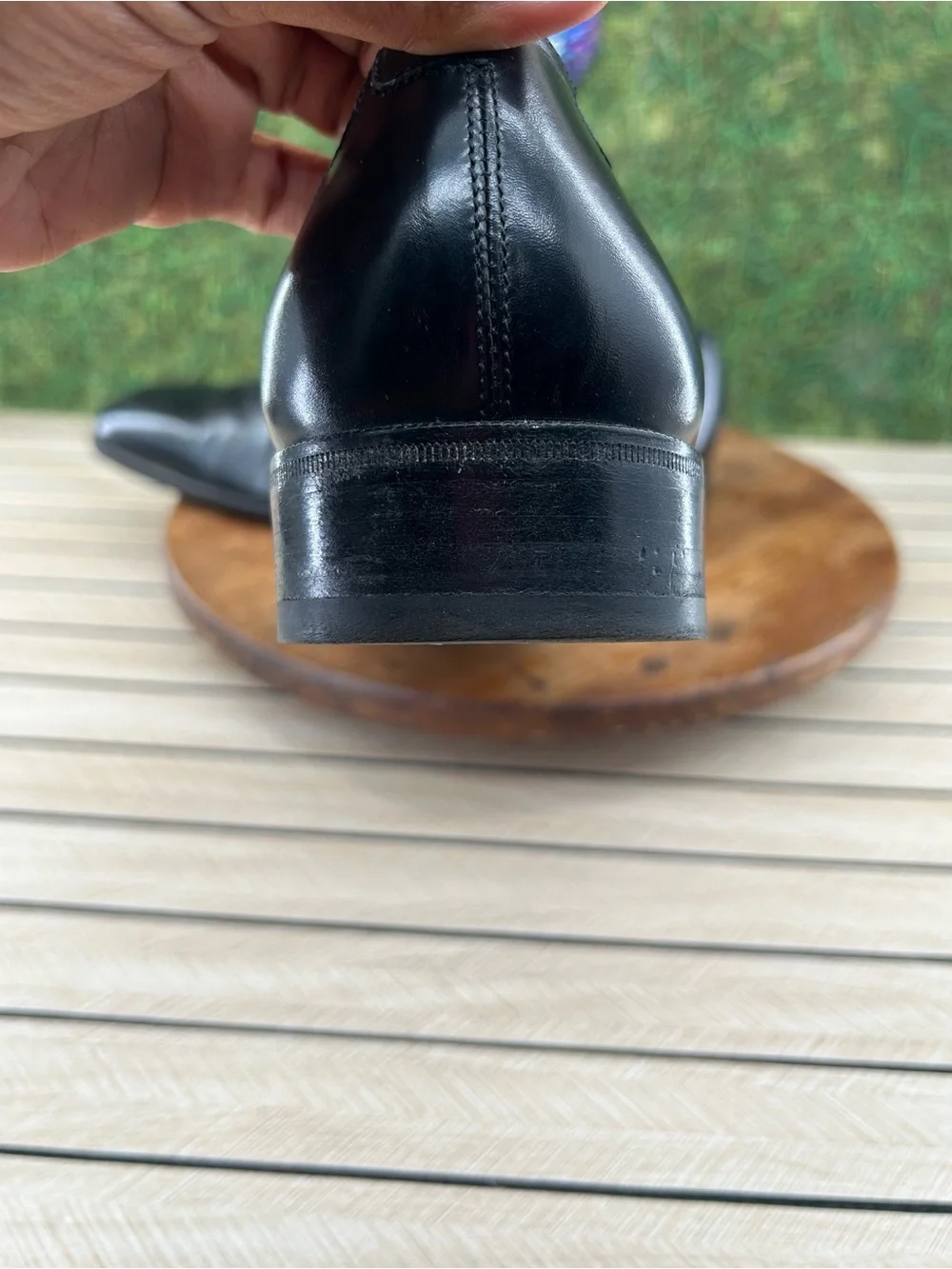 Salvador Ferragamo Mens Shoe Studio Italy Close Lacing Black Bruges